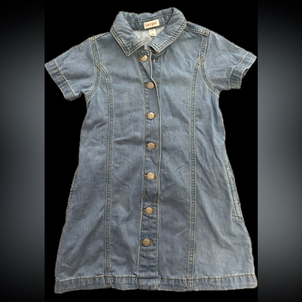 Cat & Jack Light Blue Denim Shirt